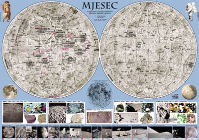 Karta Mjeseca | Zvjezdarnica Zagreb